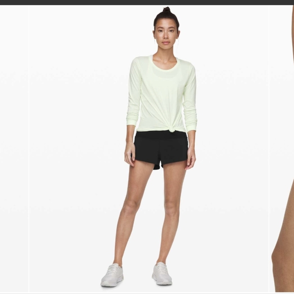 Lululemon Speed Up Short size 4 in black - Picture 1 of 7